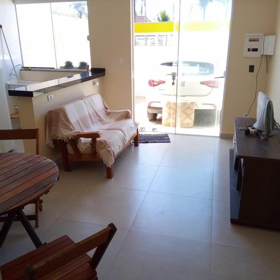 Apto Aluguel Na Temporada Pe Na Areia Peruibe Sp Luaran gambar