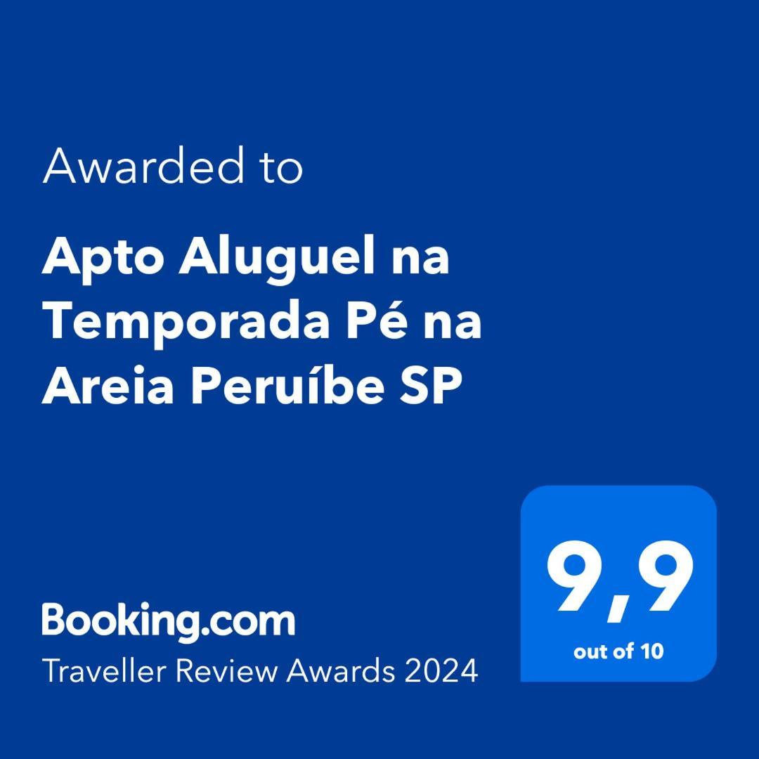 Apto Aluguel Na Temporada Pe Na Areia Peruibe Sp Luaran gambar